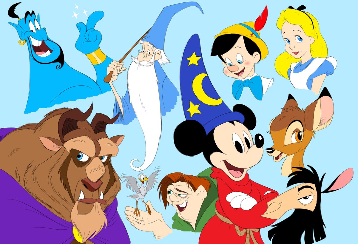Disney characters from my favorite Disney films!
#Disney 
#Disneyfanart 
#DisneyCharacters
@tommmoore 
@pumbaaguy1 
@TomBancroft1