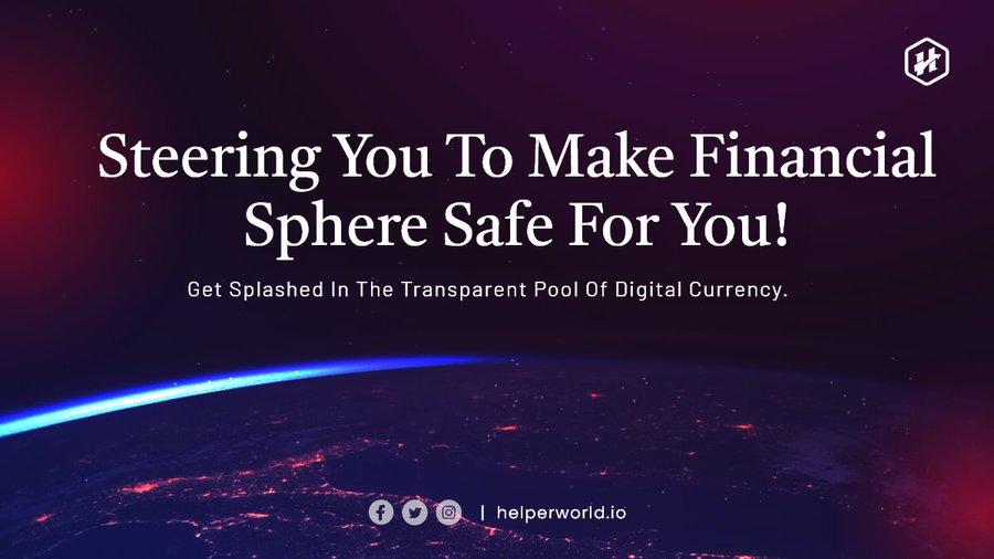 AbdulKa28820708's tweet photo. Helper World - Secure and transparent crypto donation ecosystem
#crypto #helperworld #HLPR #donate #CallForBlessing #bnb https://t.co/xca39ozQmO
