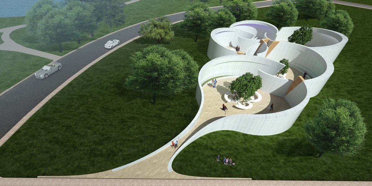 Riad_Arch's tweet photo. When designing the Victim's of Crime #Memorial in #OrangeCountry , we based our concept on #CogntiveBehaviorTherapy techniques for #PTSD sufferers #RiadArchitecture #CBD #Architecture #California https://t.co/VuKE8VCZUw