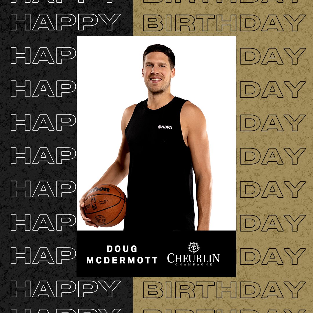 Happy Birthday Doug McDermott and Deni Avdija   