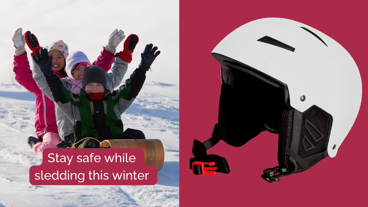 Staying safe while sledding this winter is easy if you follow simple tips @CanadaSafetyCSC.
Remember to wear a helmet and other protective gear, choose a hill free from obstacles and hazards, and sled with a buddy. #SledSafe #CanadaSafetyCouncil
More tips: canadasafetycouncil.org/sled-safety-10…