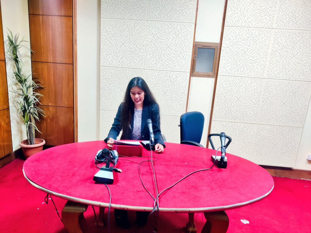 NarayanShriyam's tweet photo. At All India Radio - Prasar Bharti Patna Recording studio!☺️ https://t.co/v4UsZ0tb3H