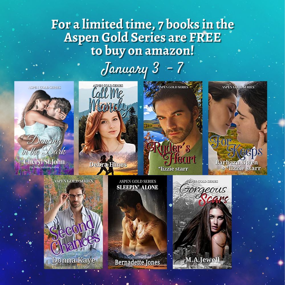 RAHwriters's tweet photo. SEVEN BOOKS FREE TODAY
Check out the Aspen Gold Series #amreadingromance  #readingcommunity @gold_aspen Multi-author series where you'll love, laugh, solve mysteries, learn secrets &amp; enjoy! https://t.co/cYiqWJK0qD https://t.co/AYIR9OOa5x https://t.co/kSNtNu2K3w