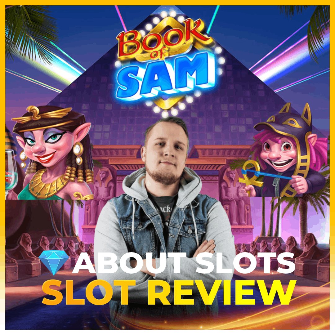 &#128142;Book of Sam is a new casino slot from ELK Studios where we visit Las Vegas, no, Sam Vegas.

&#127871;Click on the link to check out the Book of Sam review: 

Play responsibly, &#169;

