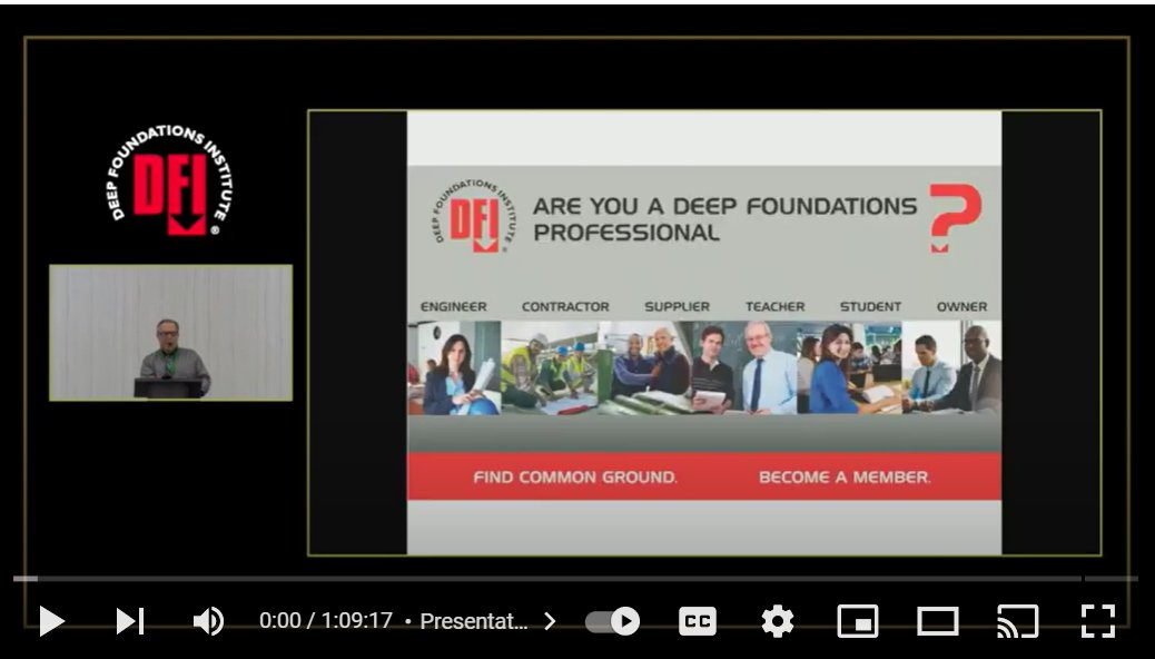 DFI_Tweets's tweet photo. Have you watched this informative video on “Working Platform Calculations – Lessons from Using FPS and BRE Methods” presented by the #DFI 2021-22 #TravelingLecturer? It covers all things #workingplatforms - take a look https://t.co/vnHJAlon6S https://t.co/sQKBYdi15G