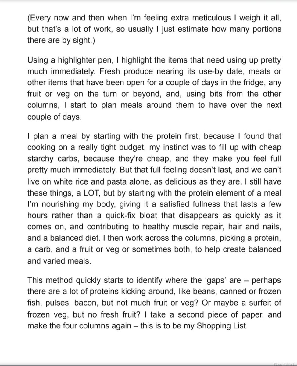belfaststeve's tweet photo. @ElizAthertonSop @v_j_freeman "Feed your whole family for £20 a week by simply checking what protein carbs, fruit &amp; veg and snacks you already have in your larder, and not buying any more of it!"

#ThriftyKitchen #JackMonroeTips
#QuarterHack https://t.co/R1ABtD5yWk