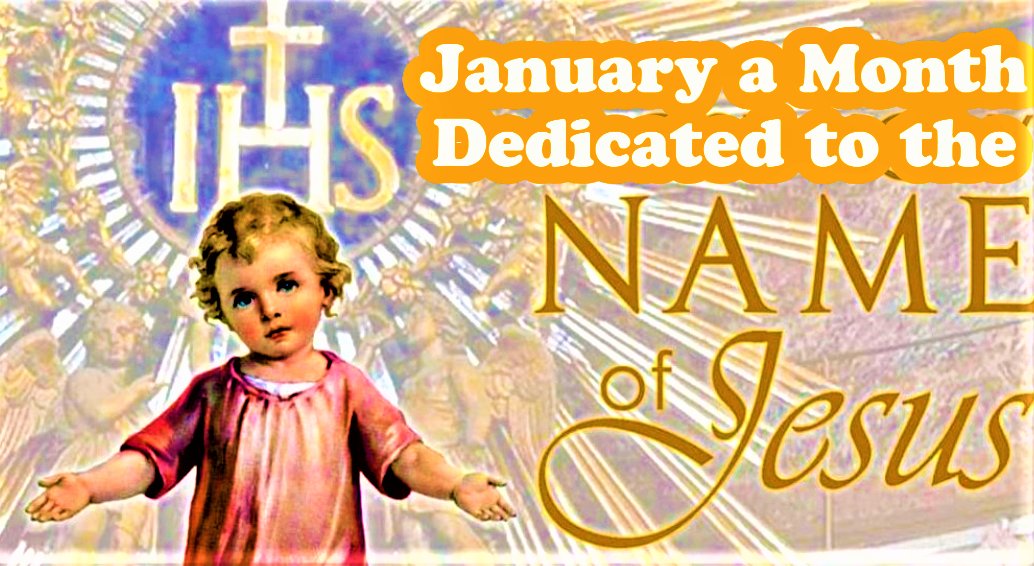 catholicnews1's tweet image. Did You Know that the Month of #January is Dedicated to the Most #HolyName of #Jesus?
 catholicnewsworld.com/2023/01/did-yo…