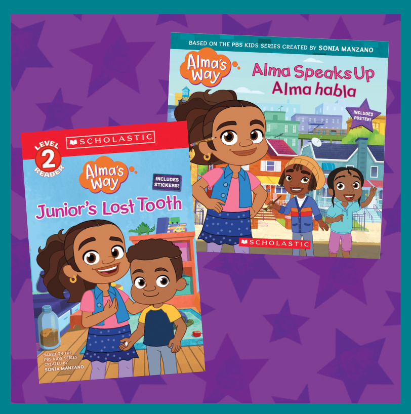 We’re way, way, way excited because the first-ever collection of Alma’s Way books from Scholastic is now available! Check out the bilingual “Alma Speaks Up/Alma Habla" and “Junior’s Lost Tooth” wherever you buy books.