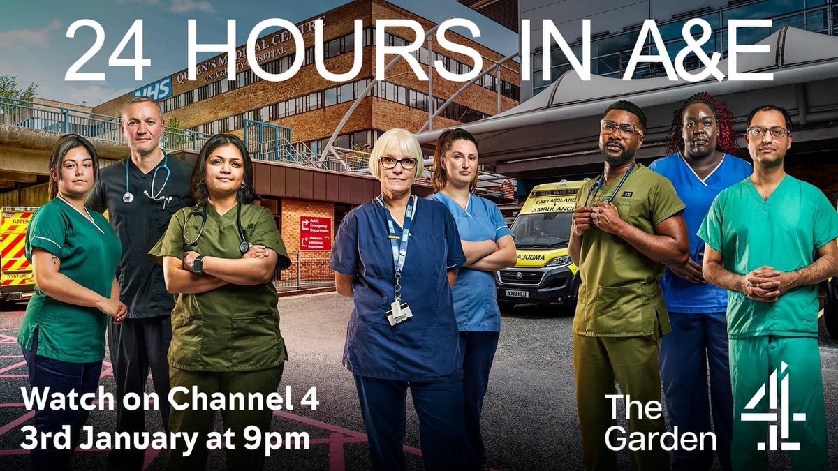 It's not ER. It's not Holby City. 

But this is what our incredible teams do. Every day. 

Despite the harshest &amp; most challenging of circumstances, every patient counts. 

And we couldn't be prouder! 

Congratulations to our amazing <a href="/teamEDnuh/">teamEDnuh</a> <a href="/nottmhospitals/">Nottingham University Hospitals</a>

#24hrsAE <a href="/Channel4/">Channel 4</a>