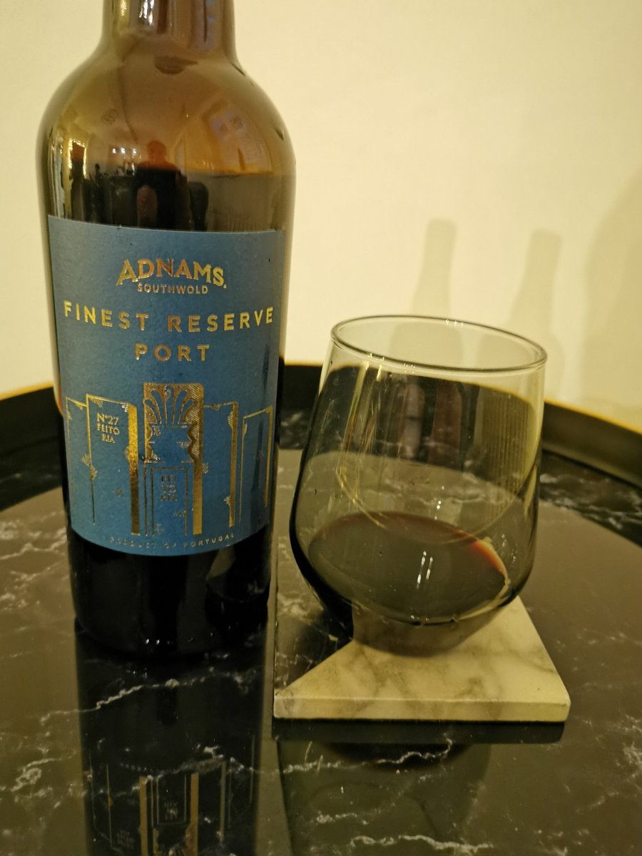 We're out east (a bit) so gotta be something from <a href="/Adnams/">Adnams Southwold</a>. Delicious warming #port 😋🍷