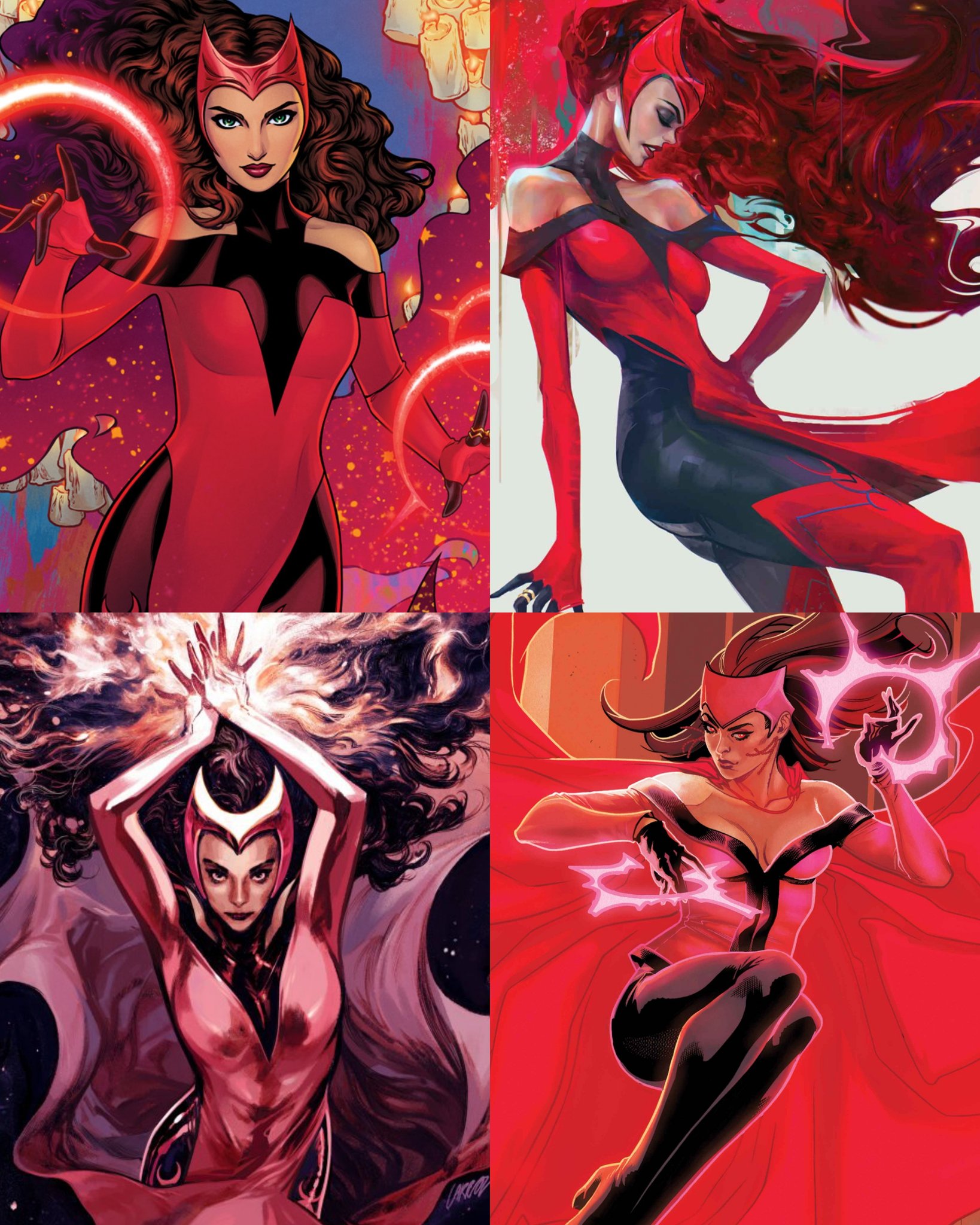 The Scarlet Witch Wanda Maximoff has a brand new Marvel comic book