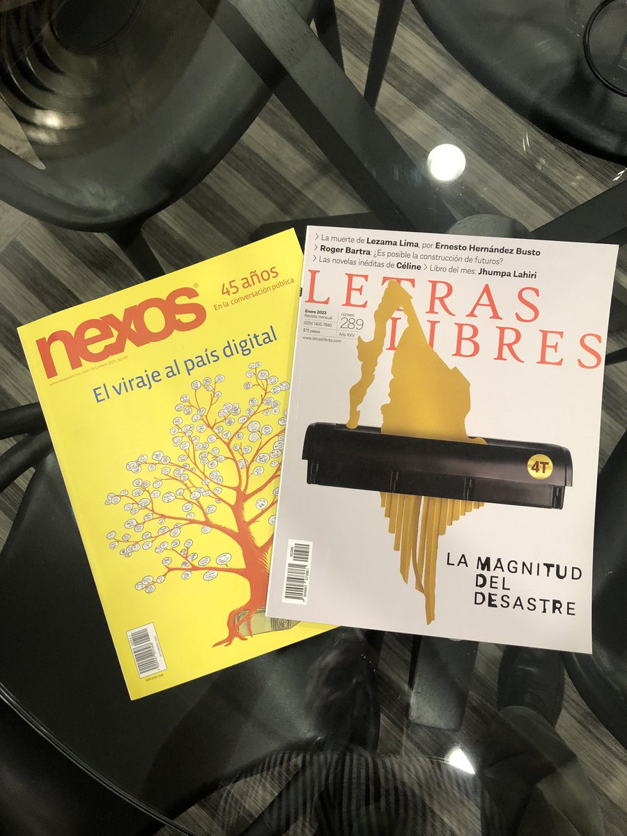 dcosiob's tweet photo. #LetrasLibres y #Nexos 2023! 👏🏻👏🏻👏🏻👏🏻👏🏻 https://t.co/fGXgRjsM1j