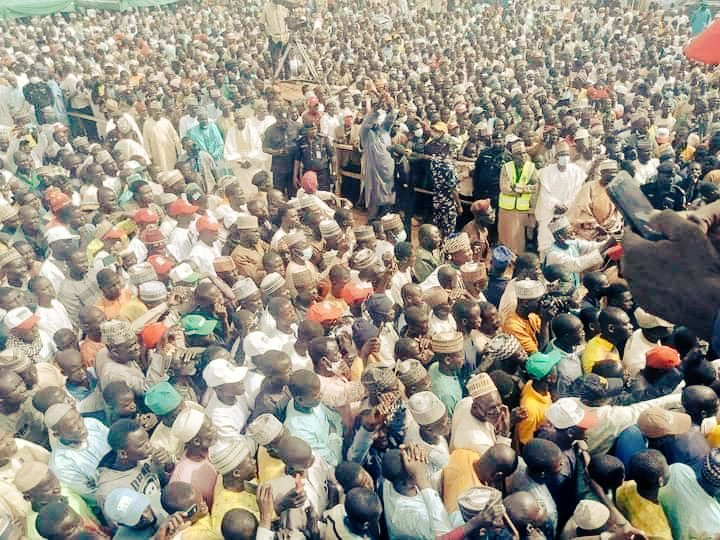 Kebbi State People Democratic Party (PDP), Flag Off Kebbi Central Senatorial campaign, yesterday at Jega Local Government