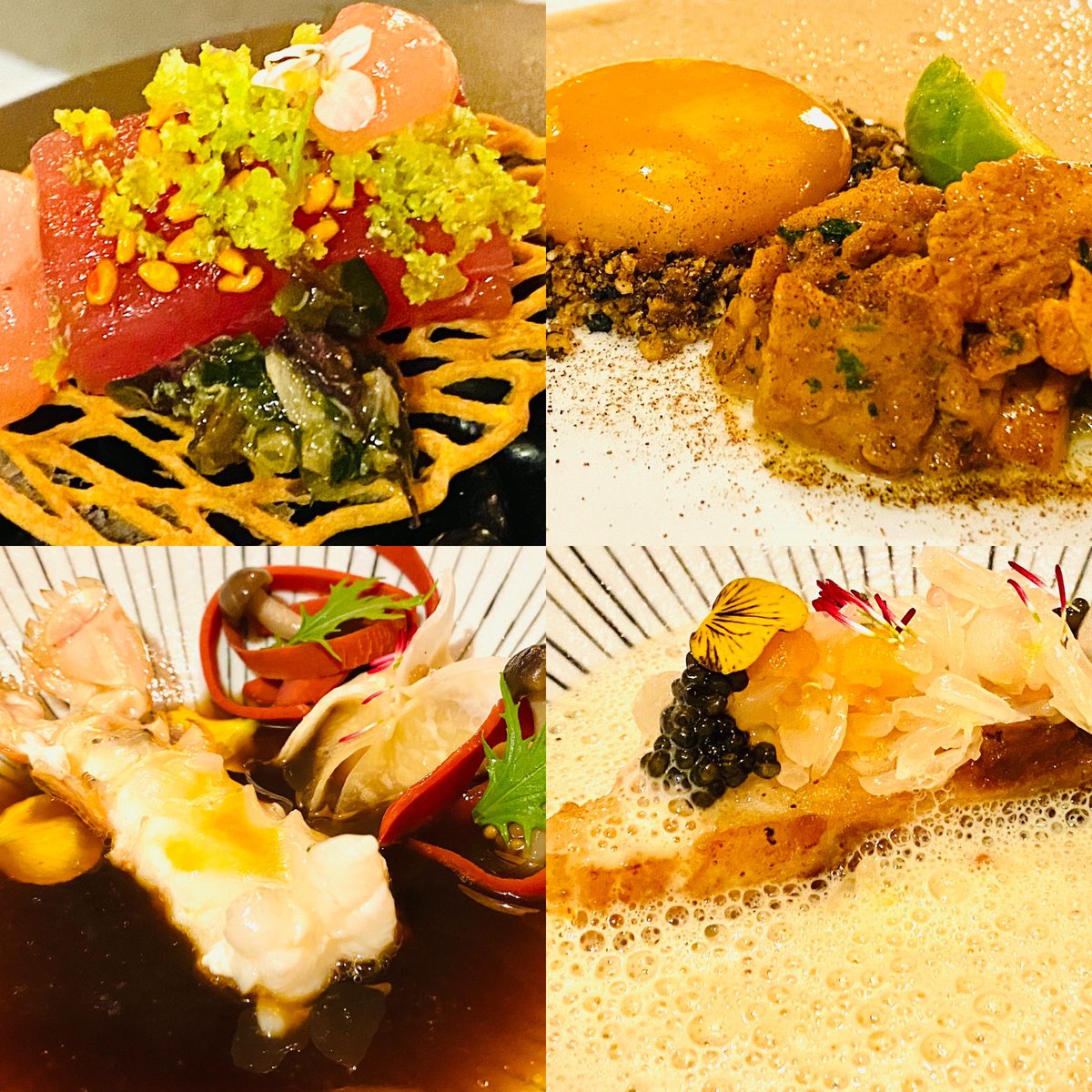 CaroloGourmand's tweet photo. Quel repas merveilleux nous avons fait chez @benjaminlaborie à #Lasne !!! De la gourmandise et un talent dans l’assiette du début jusqu’à la fin. Superbe niveau. Star coming. 💫 ! #Wallonie #Excellence 👍🏼 https://t.co/Hhyq7PcnDn