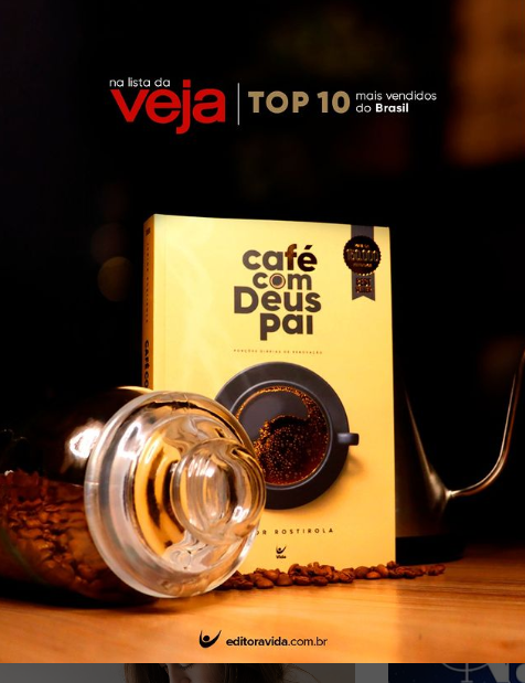 editoravida's tweet photo. Café com Deus Pai 2023, do autor @juniorrostirola , está na lista Veja dos 10 livros mais vendidos desta semana.
Estamos muitos felizes, pois cremos que Café com Deus Pai 2023 vai gerar transformação na vida de milhares de pessoas. Isso é extraordinário!

Adquira já o seu! https://t.co/KQ1soydlWq