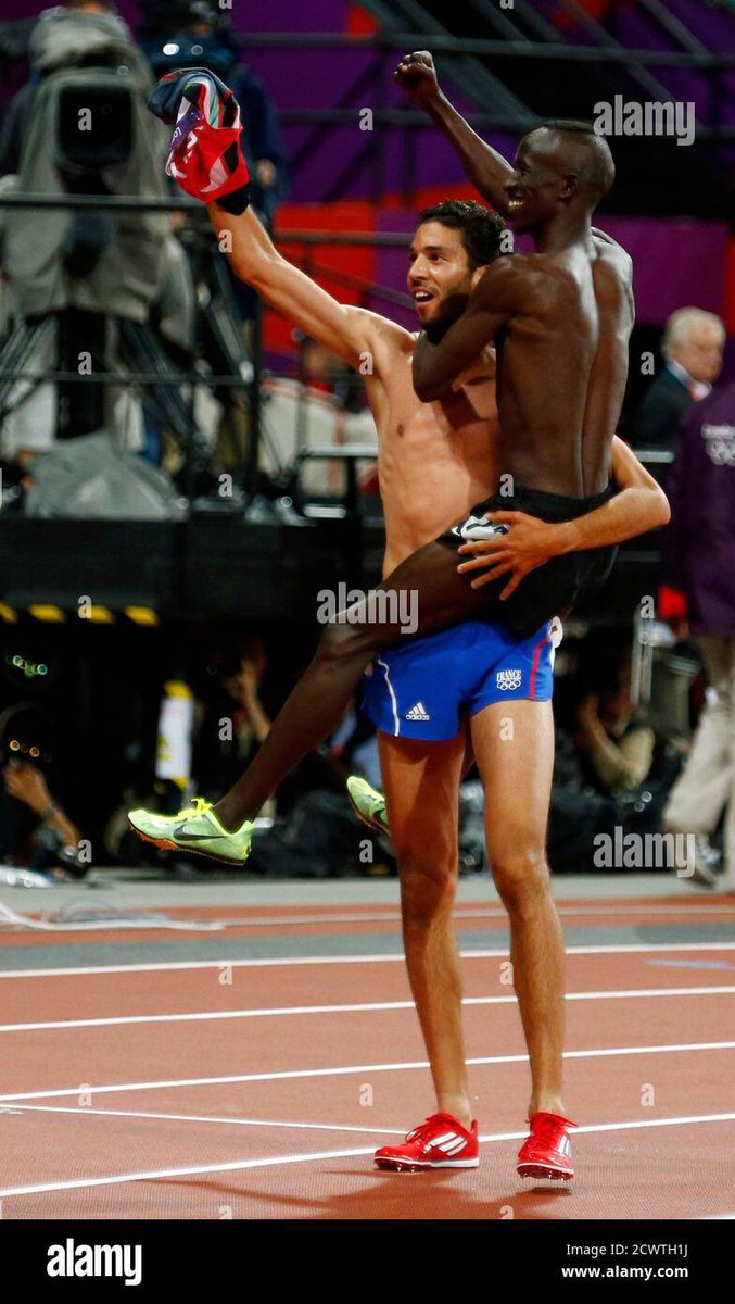 _madebed's tweet photo. @TheRealMerb Also when he carried Kemboi around like I carry my 4-year-old https://t.co/XOmIDDU0Cf