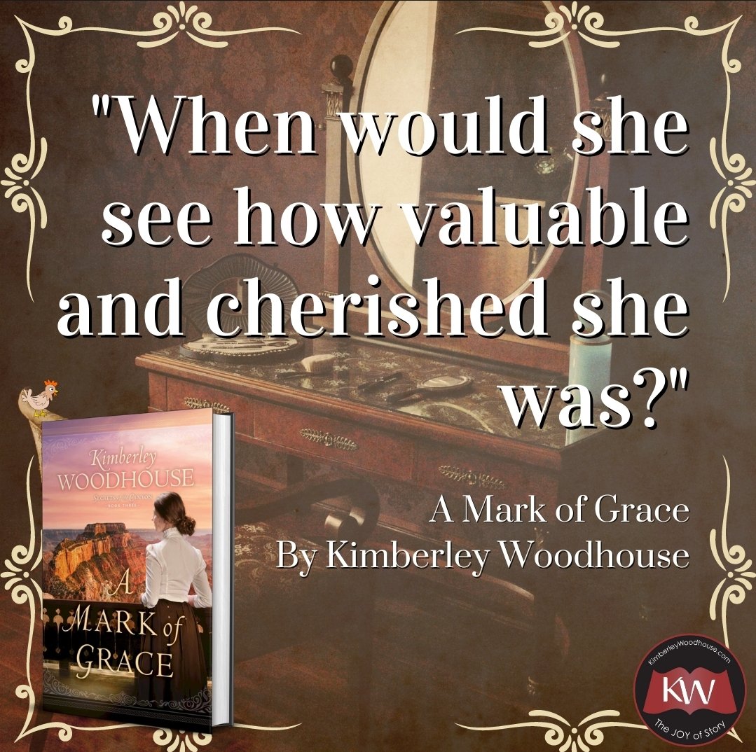 A Mark of Grace is out today! @kimwoodhouse has outdone herself with this new release. Mystery and romance at historic Grand Canyon! 
#AMarkOfGrace #SecretsOfTheCanyon #HistoricalRomance #HistoricalSuspense #ChristianFiction #KimberleyWoodhouse #TheHarveyGirls #TheGrandCanyon