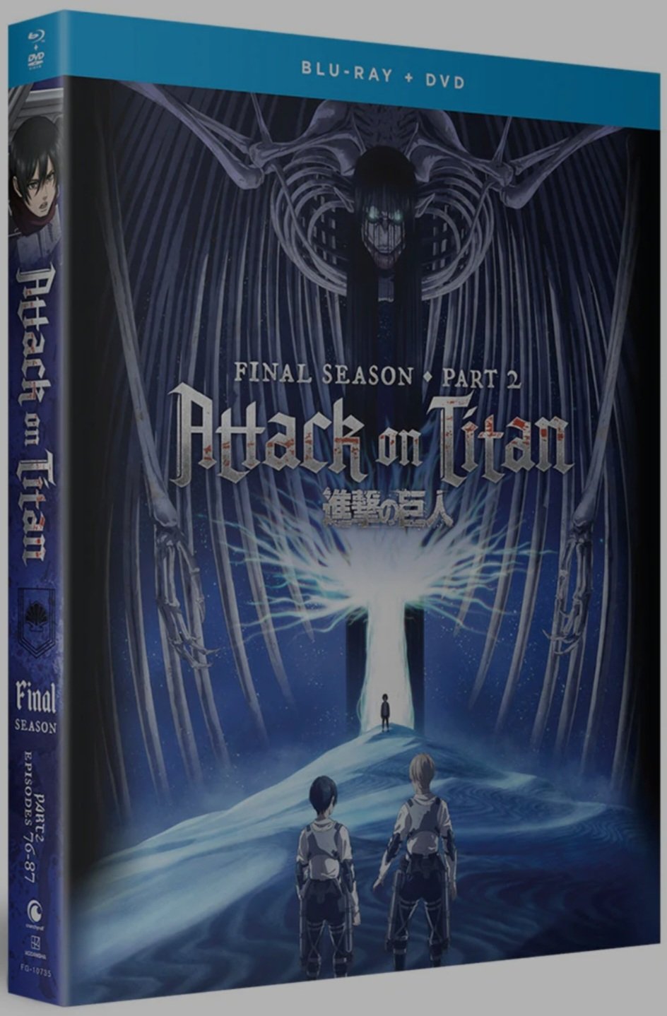 Attack on Titan The Final Season Part 2 Blu-ray/DVD