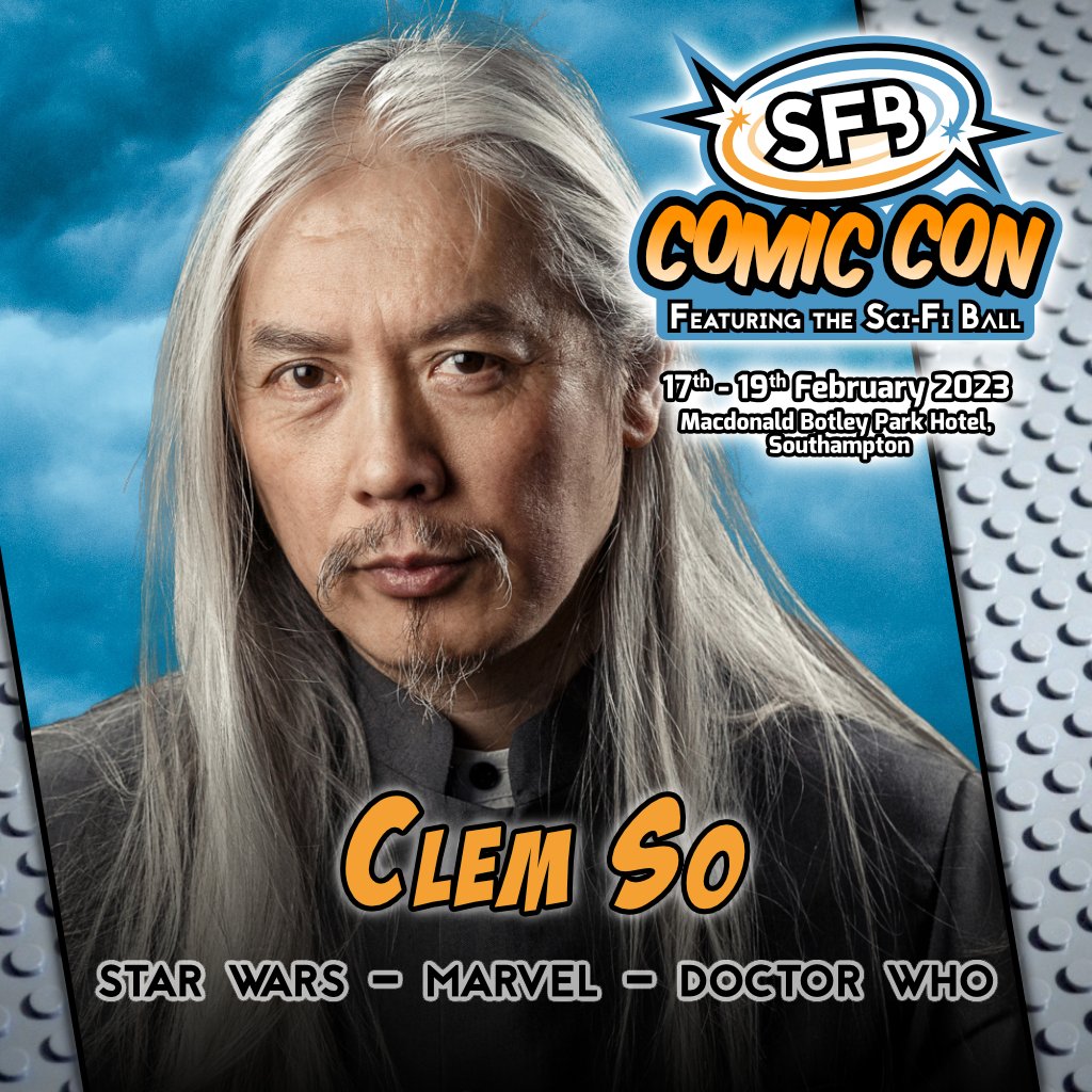 We are delighted to welcome the incredibly busy Clem So to the Ball. TV shows including Sherlock, Being Human, and eleven episodes of Doctor Who. Films include Star Wars: The Last Jedi, Ready Player One, Jurassic World: Fallen Kingdom, Solo, Fantastic Beasts,  and Doctor Strange.