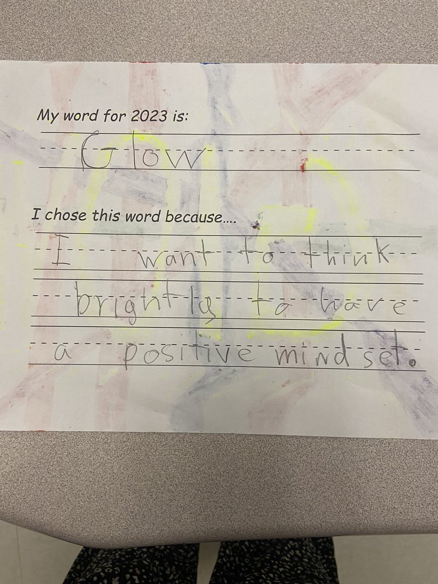 Starting the new year by reflecting on one word we want to focus on in 2023 🎉💙💚 #GoGoshenGators