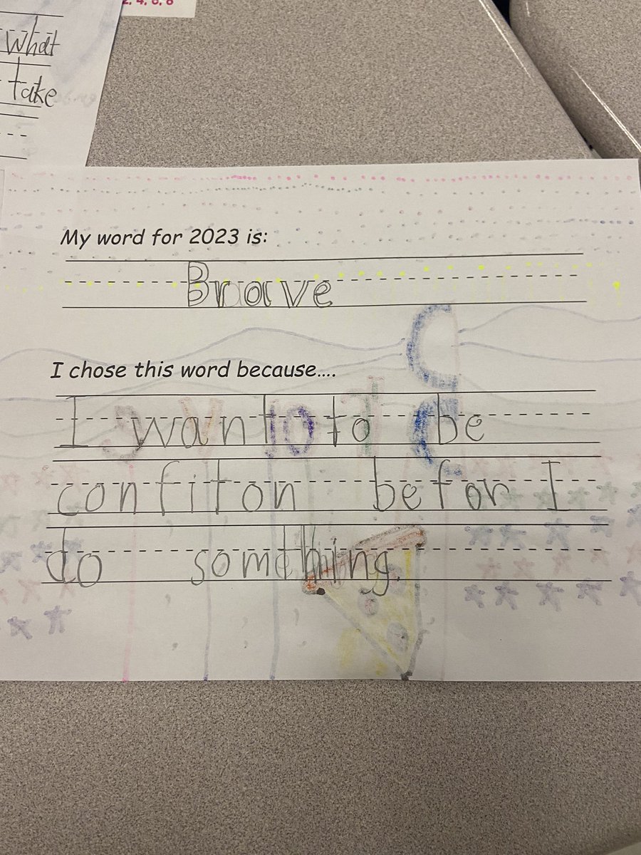 NicolepiconeG's tweet photo. Starting the new year by reflecting on one word we want to focus on in 2023 🎉💙💚 #GoGoshenGators https://t.co/yU47cm5KIf