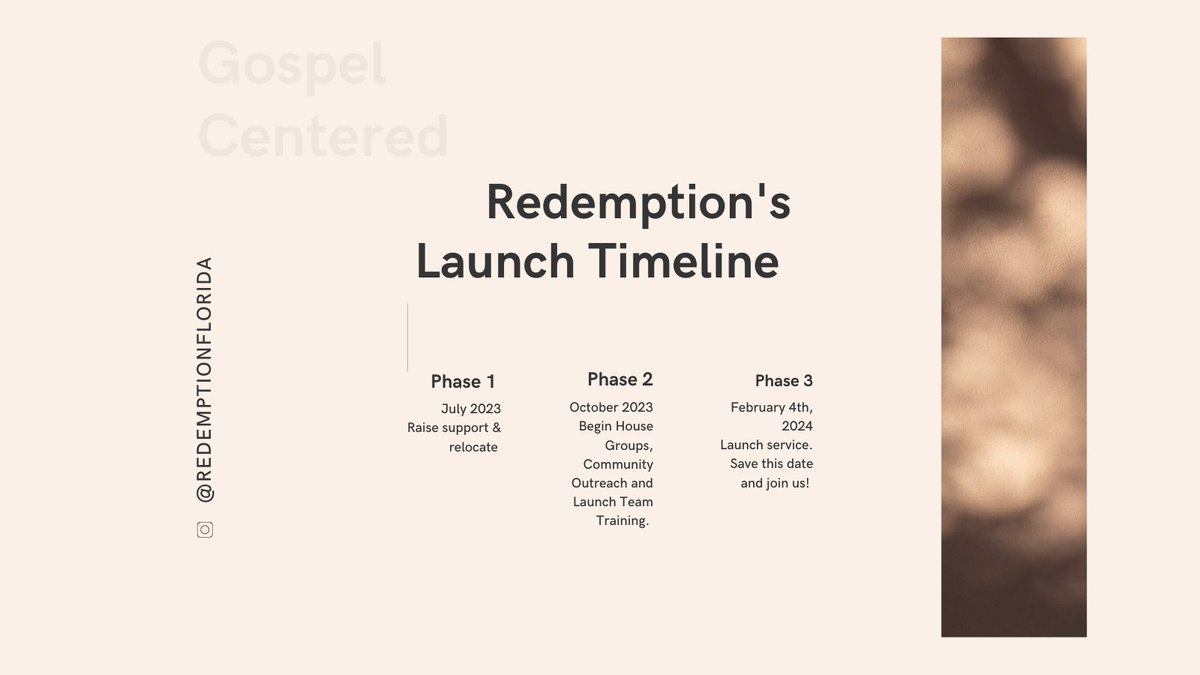 jdskelly3's tweet photo. BIG NEWS

We are planting Redemption church in Tampa, Florida, in February 2024🌴 

We are being sent out from @topekabaptist and partnering with @NAMB_SBC @sendnetwork 

https://t.co/fedevxANHN https://t.co/qjgnIM5l1W