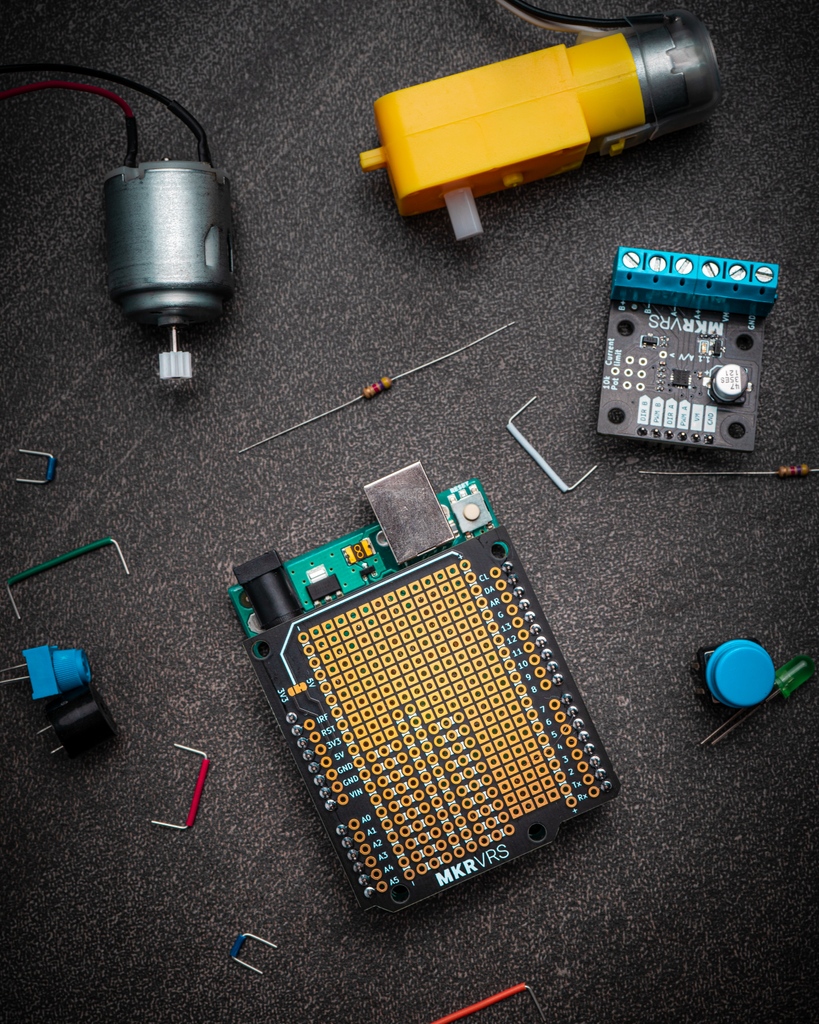 CoreElecAU's tweet photo. Prototype in style with the #Makerverse #Protoboard for #Arduino Uno. Each pin is broken out to labelled pads for easy connection to both the mini-breadboard and point-to-point prototyping spaces. 
⁠
https://t.co/ZBGGmKfDyD https://t.co/8a3ehjlqyz