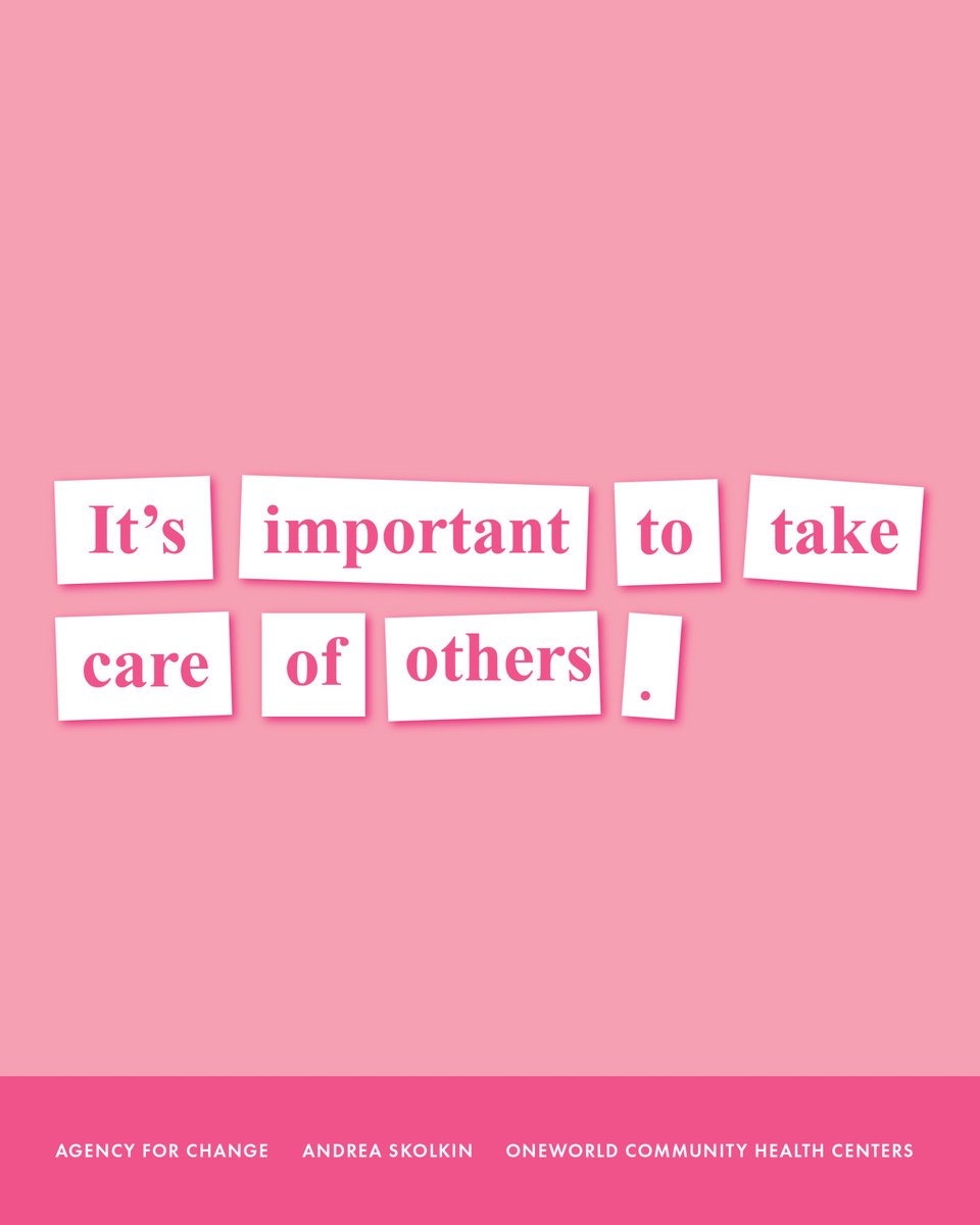 "That is the purpose of being here. Because when all is said and done...what is left is what you were able to create around you." - Andrea Skolkin, of @oneworldchc.

👂 There's more to hear in the full episode. Listen now: bit.ly/3e4lGer