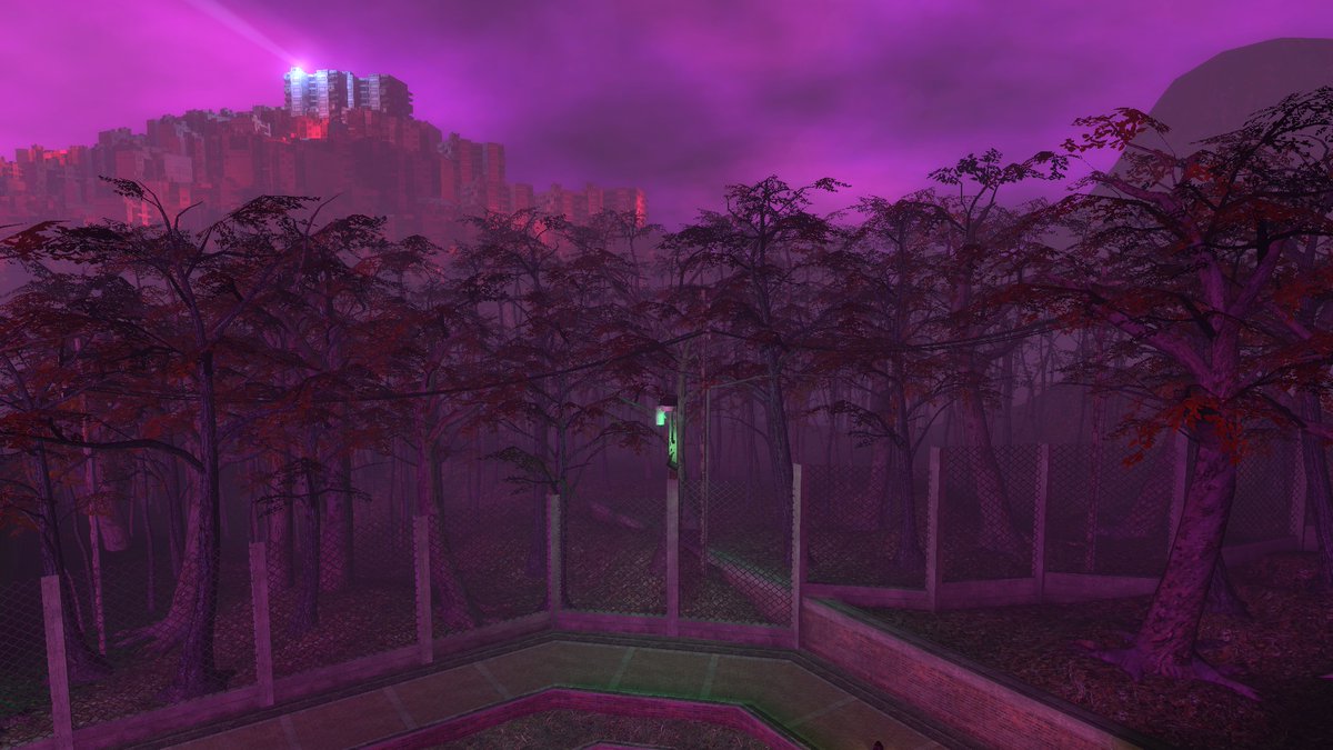 p_nkblack's tweet image. &quot;It is 2:22, and something has risen in the place of the Sun&quot;

#SourceEngine #Source #gmod #leveldesign