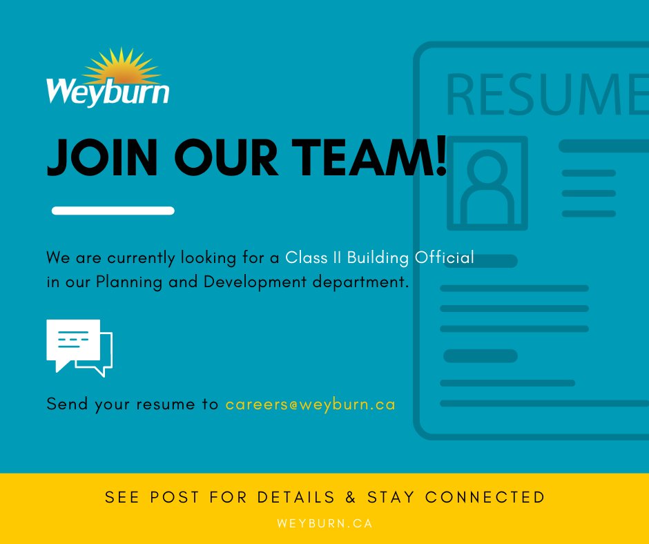 City of Weyburn tweet media