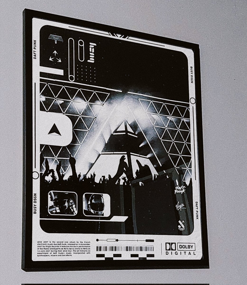seb_daftian's tweet photo. Loving my new poster ♡
#daftpunk https://t.co/HTFLMZubyK