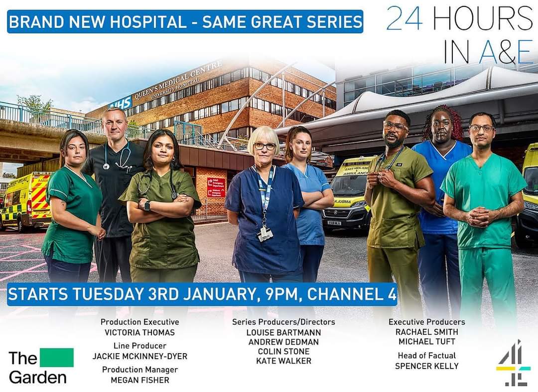 JBStaveley's tweet photo. #24hrsAE

With winter pressures and our health care services struggling to cope with the unprecedented demand, I hope tonight's episode shines a light on the hard work and dedication of frontline staff that keep our NHS afloat.

It was a privilege to play a part in this series. https://t.co/cdJZPu7TFL