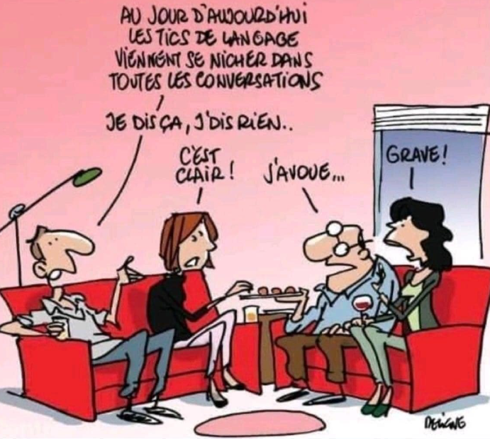 Alors, c'est quoi vos tics, du coup! 🤣