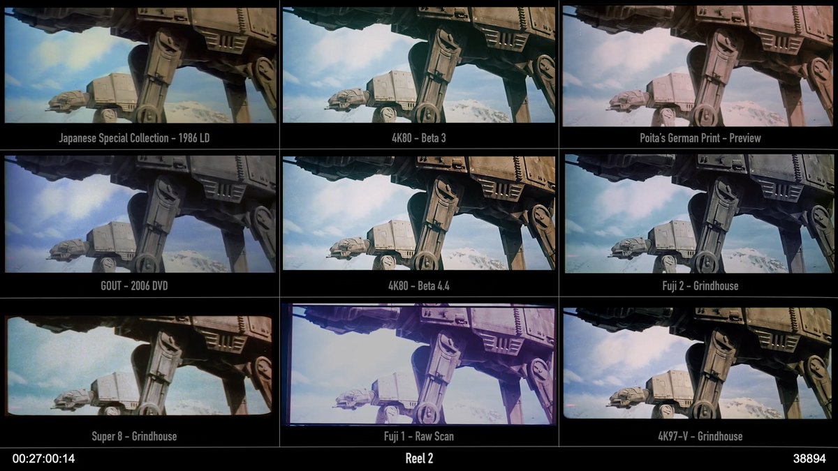 JediTray's tweet photo. Work on 4K80 continues.
#starwars #4k80 #theempirestrikesback #originaltrilogy #justsaynotodisney #justsaynotolucasfilm #TN1 #teamnegative1 https://t.co/9JbSLxZi6S