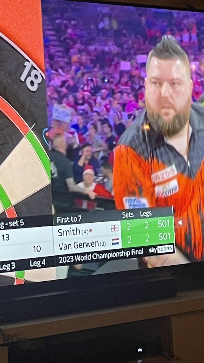 julmae04's tweet photo. #DartsWM knapper geht nicht https://t.co/yMRoG9l2qF