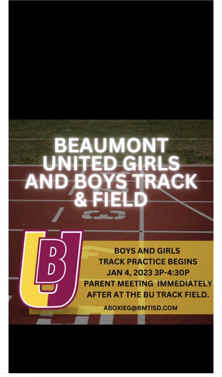 Beaumont United Track & Field tweet media
