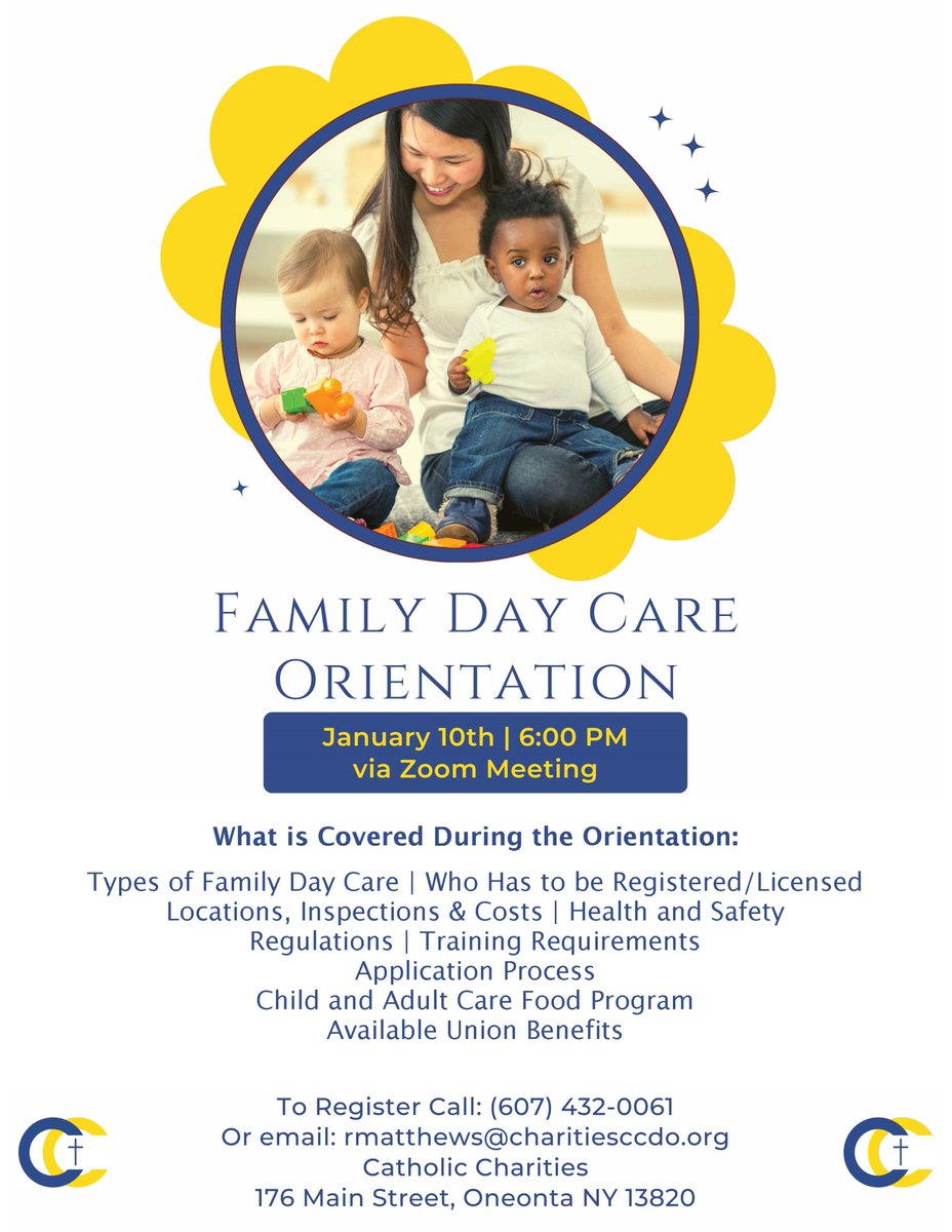 Have you thought about becoming a child care provider? Attend our upcoming FDC Orientation to learn about the process!
#childcare #childcareprovider #familychildcare #qualitychildcare #inhomechildcare #homechildcare #childcareprofessional   #earlychildhoodeducation #daycare