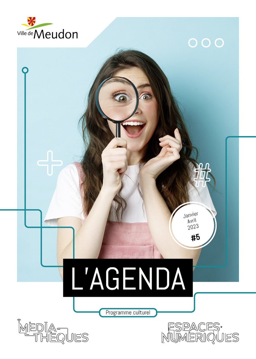 eNum_Meudon's tweet photo. Le nouvel agenda Janvier - Avril est à présent disponible en consultation et en tél��chargement : https://t.co/58WZLWOJxy https://t.co/ZVrLWGy8c2