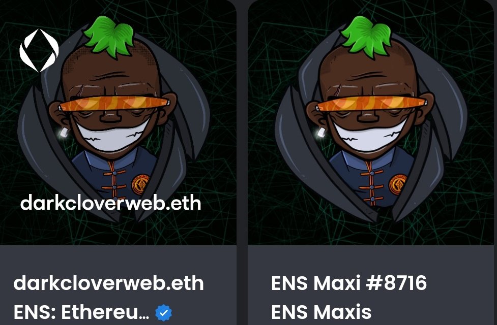 G_BazCrypto's tweet photo. @W3Hidayath @FlexterEth @ENSMaxisNFT Welcome to @ENSMaxisNFT. Great #WaterRing💦 you have‼️ Next Step is to Pin you #MaxiNFT as your #ENSAvatar.
You can refer to @FlexterEth with the #SharkSchool on how to do so. 
Message Tweeted by #DarkWebClover #EnsDomain #EnsMaxiNFT https://t.co/LV1xbtVcyX