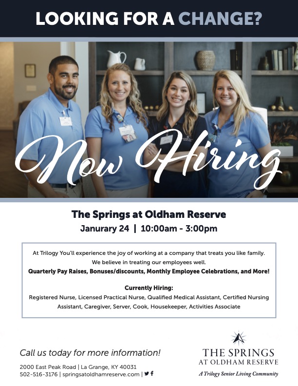 OldhamReserveSL's tweet photo. We're Hiring! 

Looking to start your career? We have the best place for you to look! Give us a call today or attend our hiring event on January 24th! https://t.co/PVnAcys8JJ