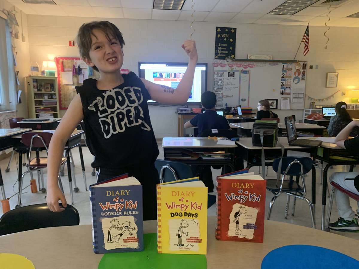 leslie_lessons's tweet photo. @wimpykid we have a #lodeddiper SUPERFAN in our fourth grade family, complete with (fake) tattoo. A tweet back would make 👏 his 👏 year! 👏 https://t.co/3BF2rH0IKK