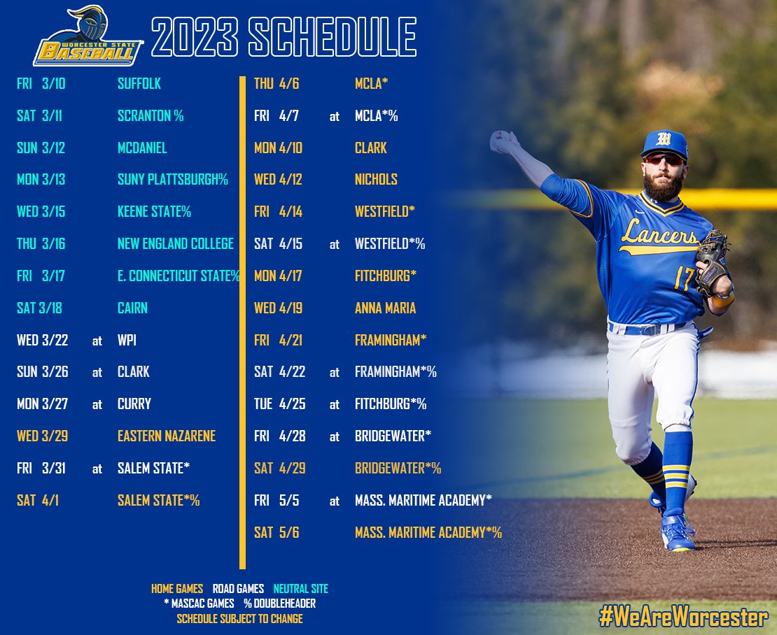 Worcester State Lancers tweet media