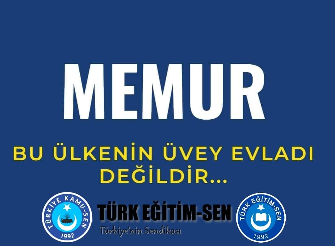 %25 ZAMMI KABUL ETMİYORUZ!
📌Vergi ve harçlara yüzde 122 ZAM !

📌Asgari ücretliye yüzde 54 zam!

📌Memur ve Emekliye yüzde 25 zam!..

MEMUR AÇLIK SINIRINDA....

#25Yetmez