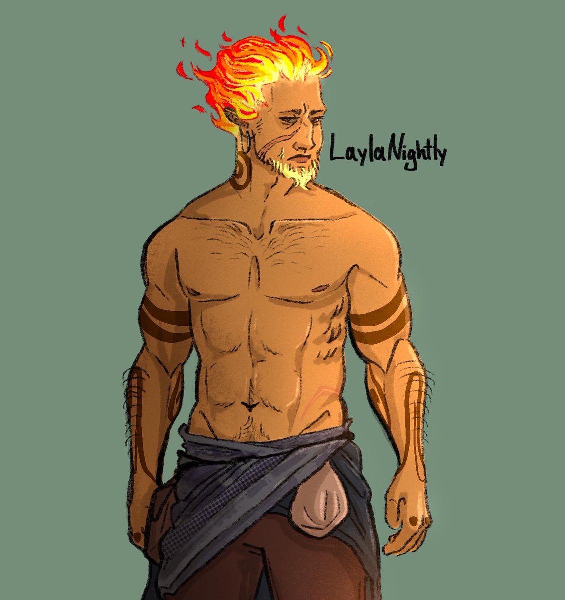 laylanightly's tweet photo. fire genasi (middle one was commissioned♥️)
#dndoc #dnd #dndart https://t.co/Lf6C3DiNSV