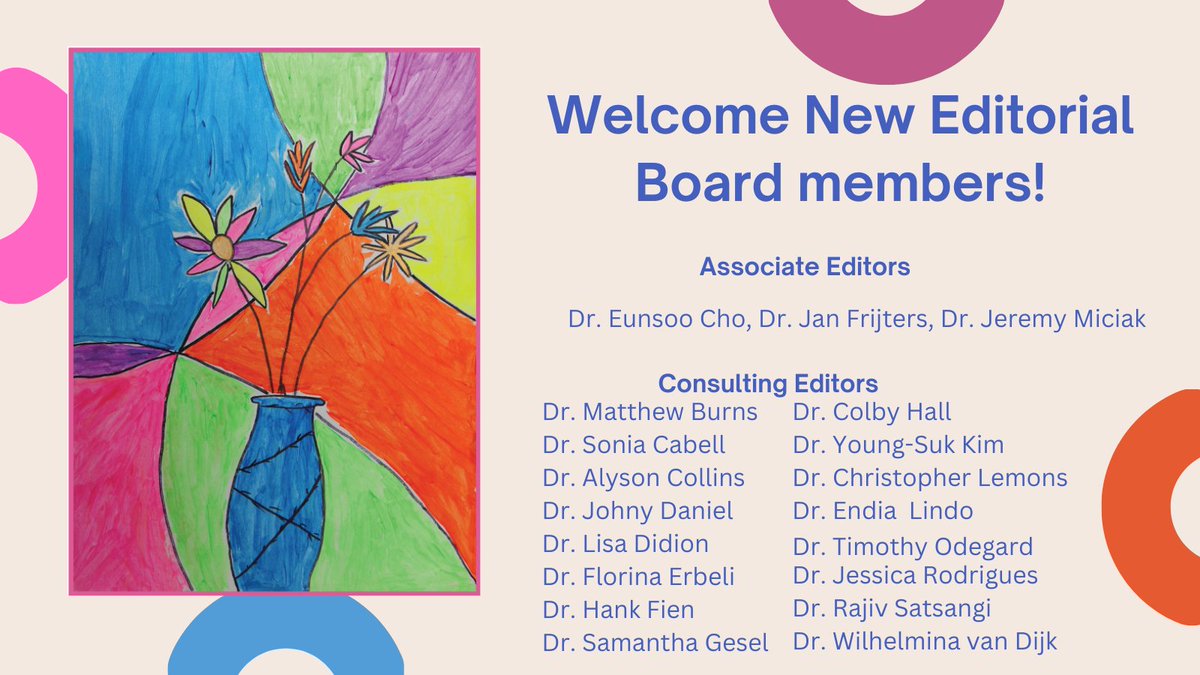 Journal of Learning Disablities tweet media