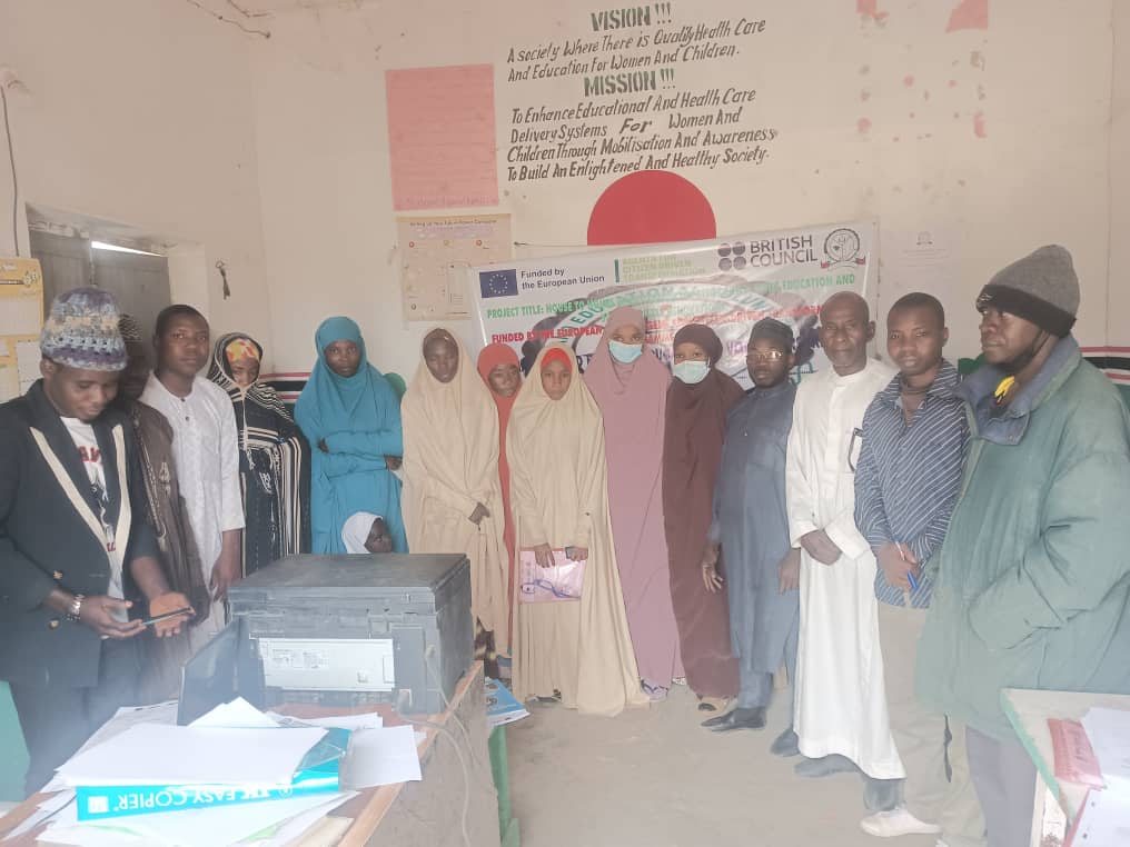 KEVFng's tweet photo. During and after a monthly meeting which held on 2/1/23 with KEVF Technical team, M&amp;E team and Community Volunteers,discussing on the success,challenges,Lesson learned etc. In our current project house to house sensitisation on girl child and PWDs edu.Funded by the EU-ACT program https://t.co/9QIL4ZFnWp