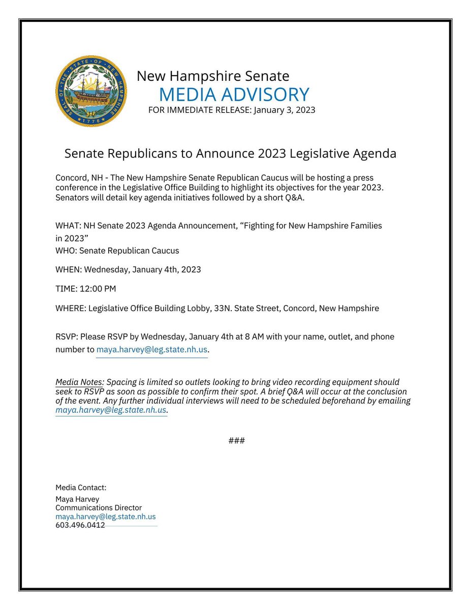 MayaCamilla on Twitter "Fighting for New Hampshire Families in 2023 🇺🇸 👏🏼 nhsenate nhpolitics
