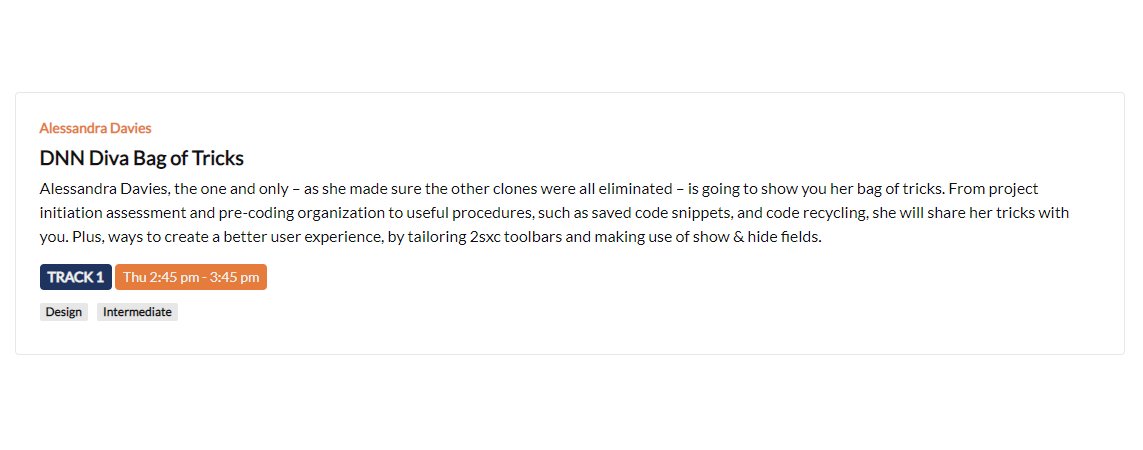 DNNSummit tweet media