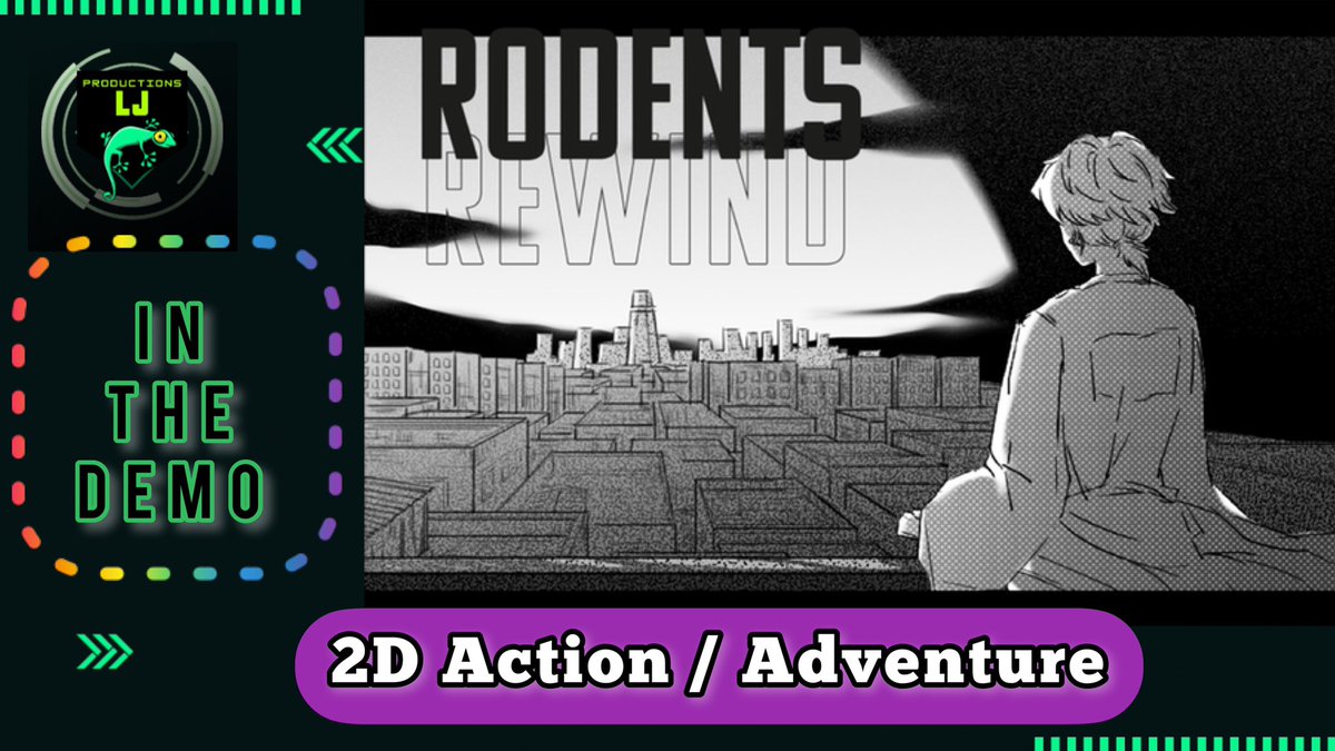 First video of the new year is now up!

We take a look at the Rodents Rewind demo from <a href="/Leslynnn_/">Prancake/Rodents:Rewind</a> !

I love what they’ve made so far and can’t wait to see where this story goes!

Rodents Rewind - In The Demo - Demo Gameplay
youtu.be/ti3HSyQhvmQ

#indiegame #indiegames