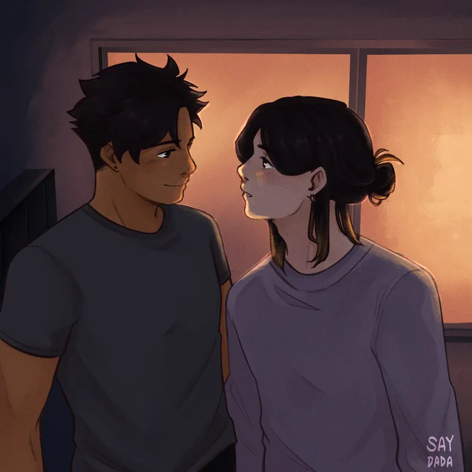 "You okay?" "I am now."#kuroken #hq 